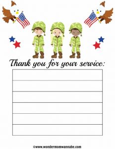 Thanks For Your Service