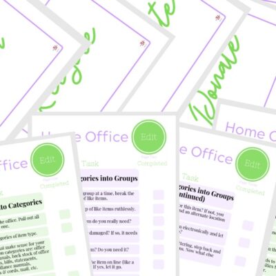 declutter your office checklist