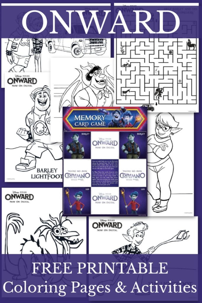 Onward Coloring and Activity Pages