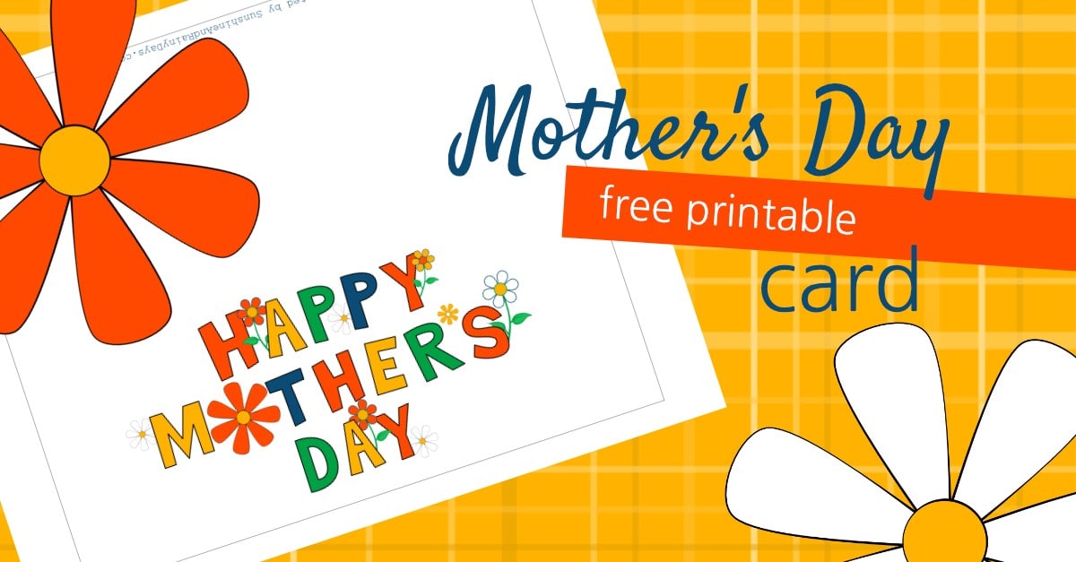 Free Printable Mother's Day Cards - Find a Free Printable
