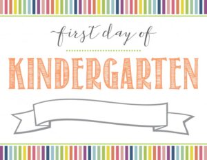 Free Printable First Day of School Signs - Find a Free Printable
