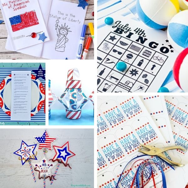 free Patriotic printables for the whole family