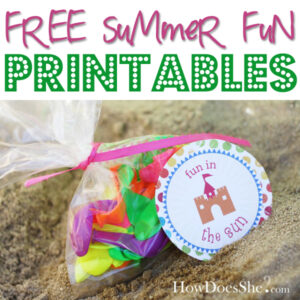 Free Beach Party Printables - Find a Free Printable