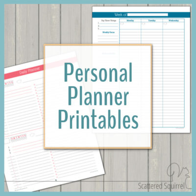 Free Home Organization Printables - Find a Free Printable
