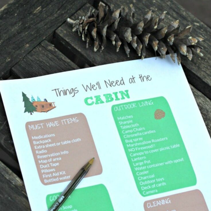 Image for The Ultimate Cabin Trip Packing List