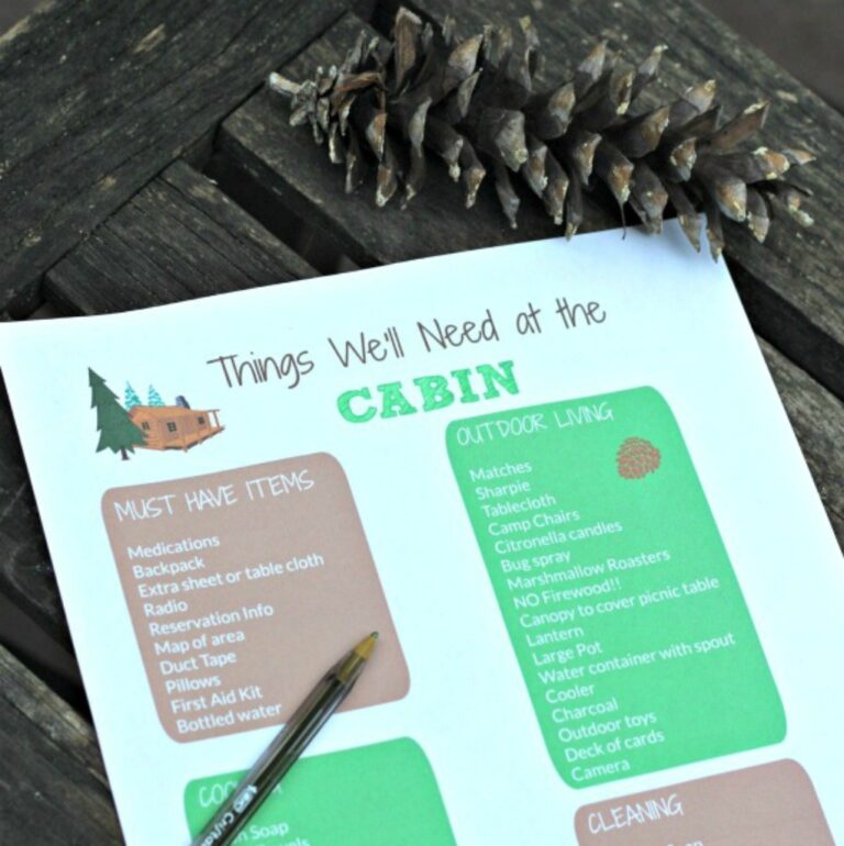 Free Printable Vacation Packing Lists - Find a Free Printable