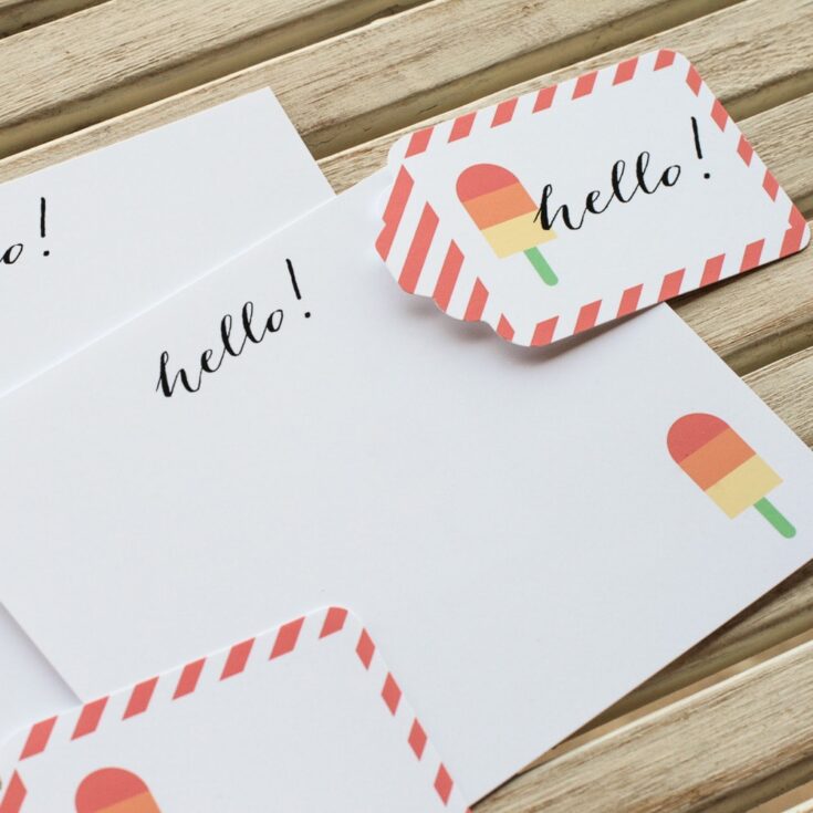 Image for Popsicle Stationary Printables 