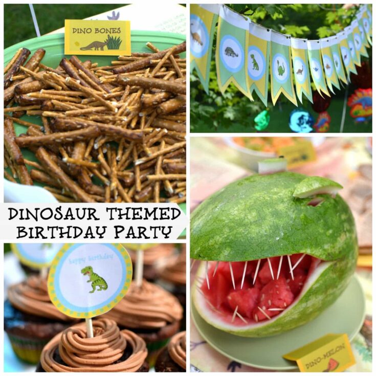 dinosaur party printables