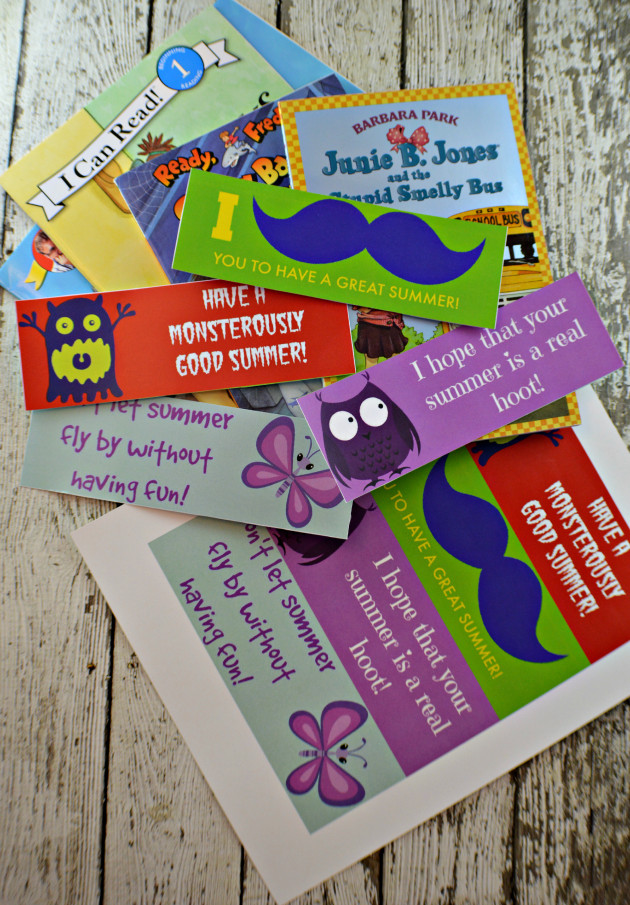 end of school bookmarks