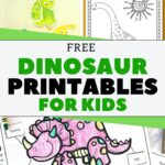 free dinosaur printables