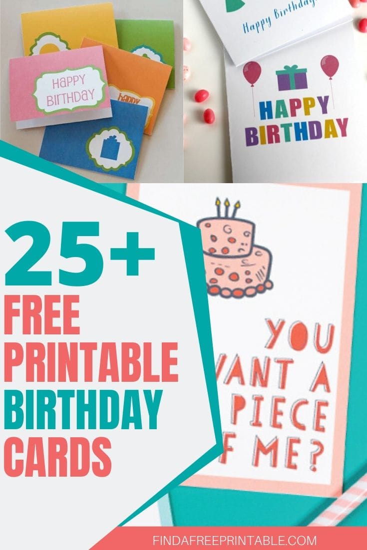 Free Printable Birthday Cards - Find a Free Printable