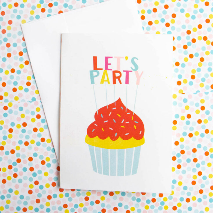 cupcake birthday card