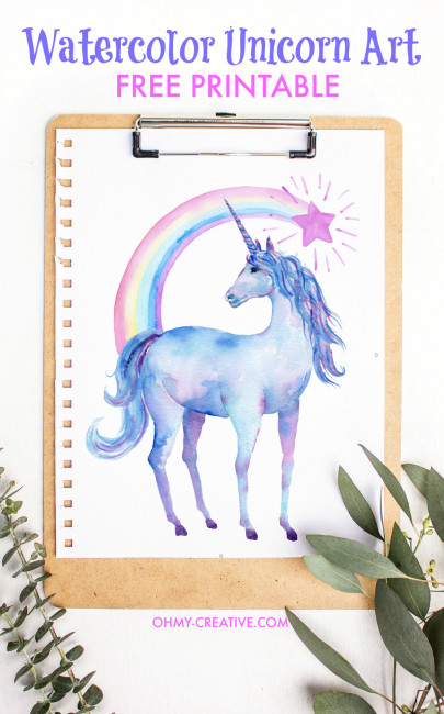 unicorn wall art
