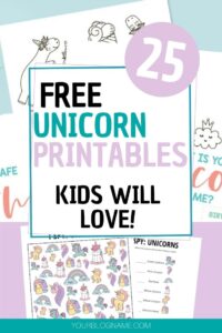 Free Unicorn Printables