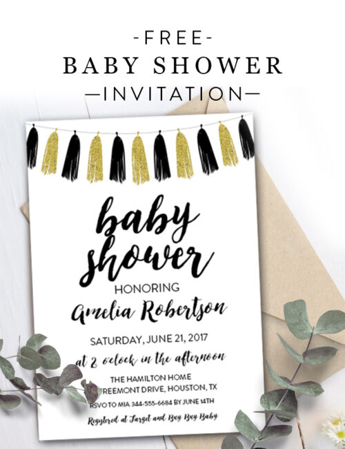 Printable Baby Shower Invitations - Find a Free Printable