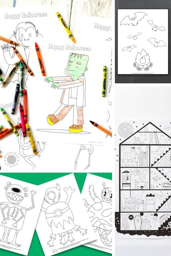 free printable Halloween coloring pages