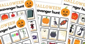 printable Halloween Scavenger Hunt