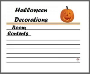 free printable Halloween labels