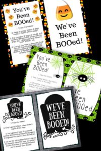 printable You've Been Booed Signs