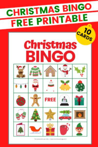 Christmas bingo game