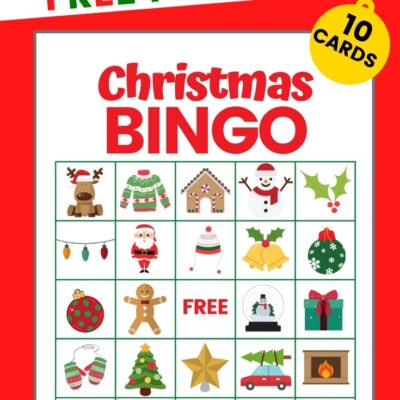Christmas bingo game
