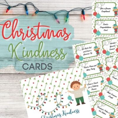 printable Christmas kindness cards