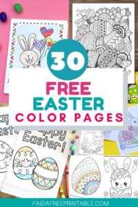 Free Easter Coloring Pages