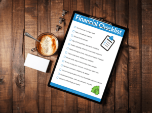 financial checklist printable