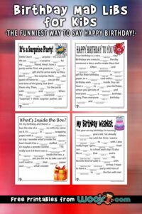 Free Printable Mad Libs - Find a Free Printable