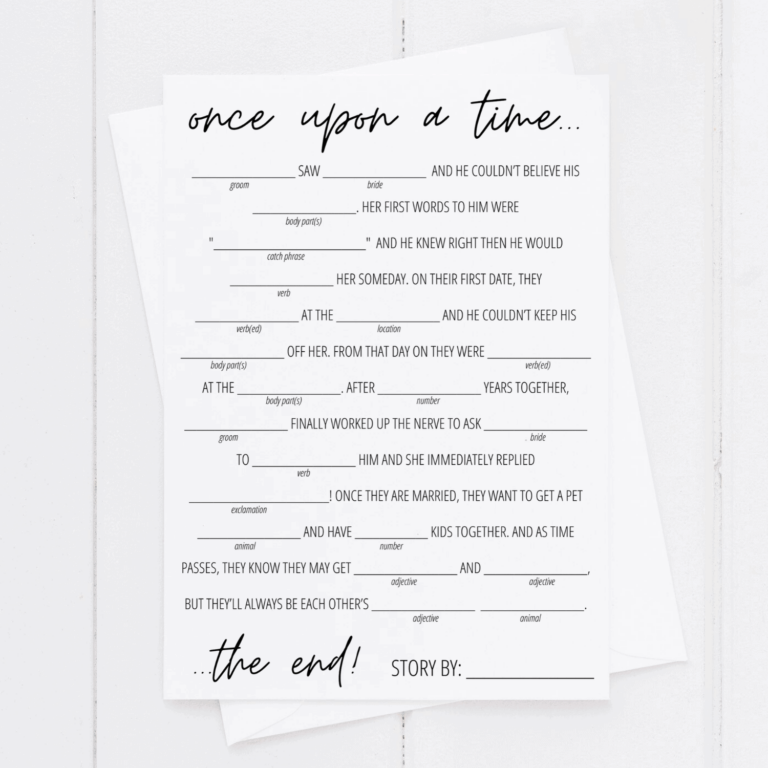 Free Printable Mad Libs - Find a Free Printable