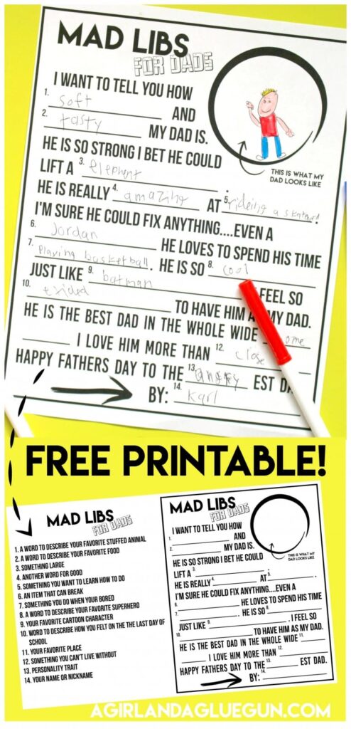 Free Printable Mad Libs - Find a Free Printable