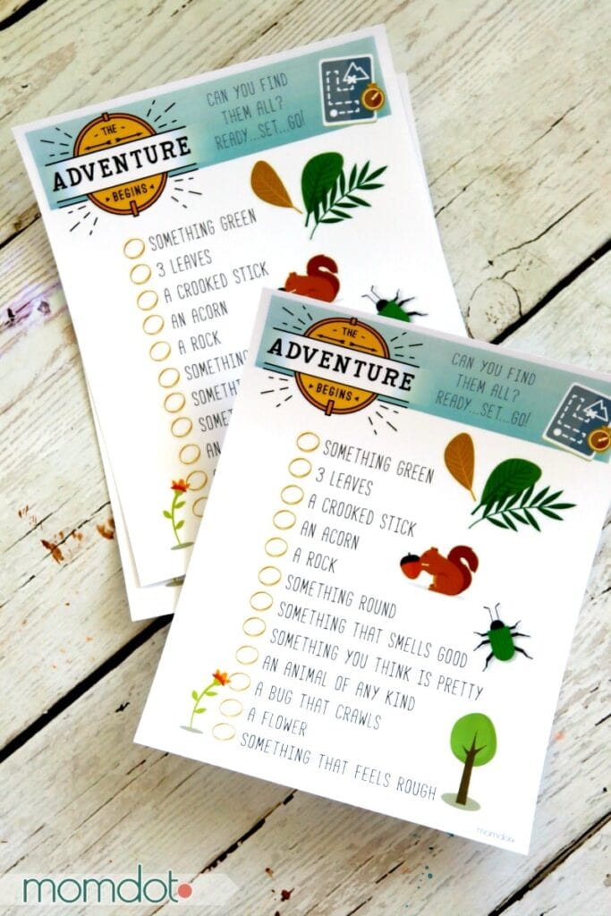 Free Printable Kid Scavenger Hunts - Find a Free Printable