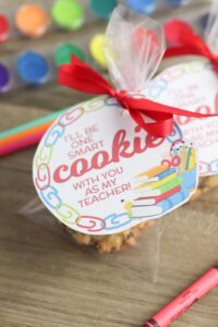 one smart cookie teacher gift tag