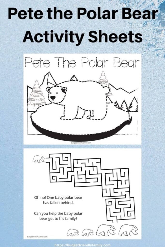 Printable Polar Bear Worksheets for Kids - Find a Free Printable