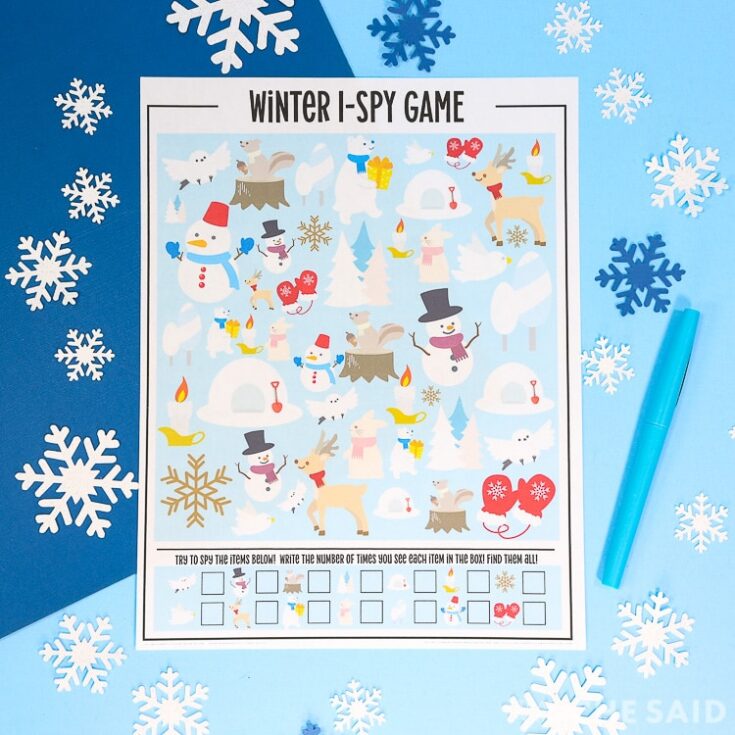 i spy game for winter