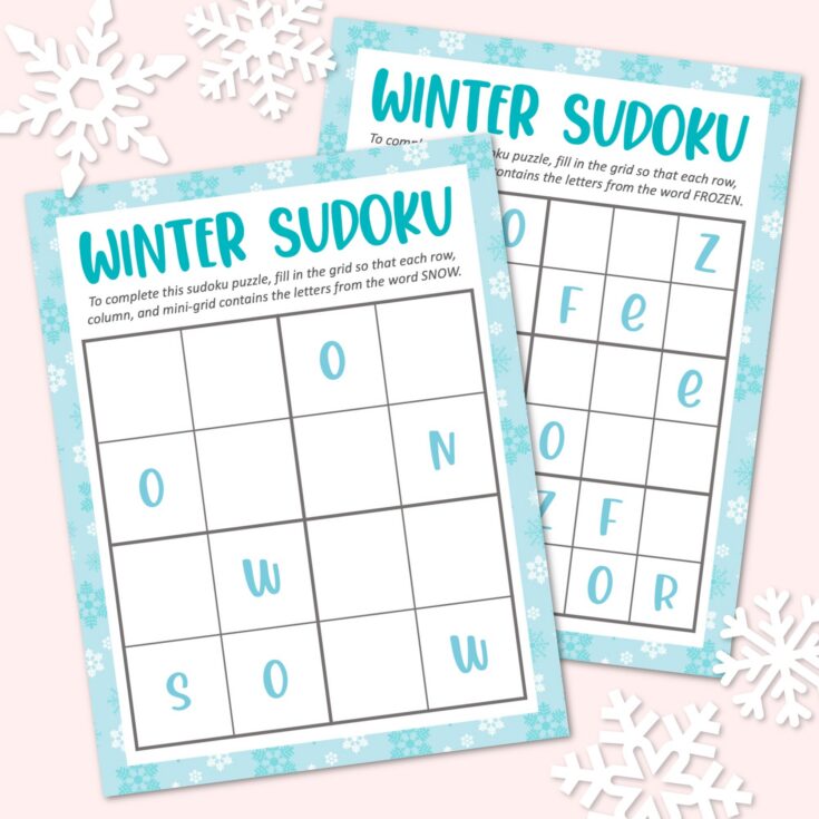winter sudoku