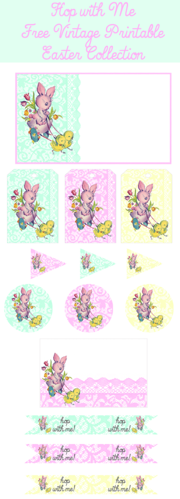 Easter Banners (Free to Print!) - Find a Free Printable