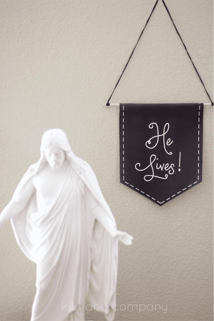He Lives Easter Banner