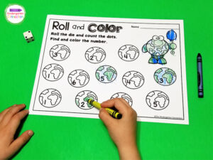 earth roll and color