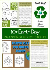 Free Earth Day Printables - Find a Free Printable
