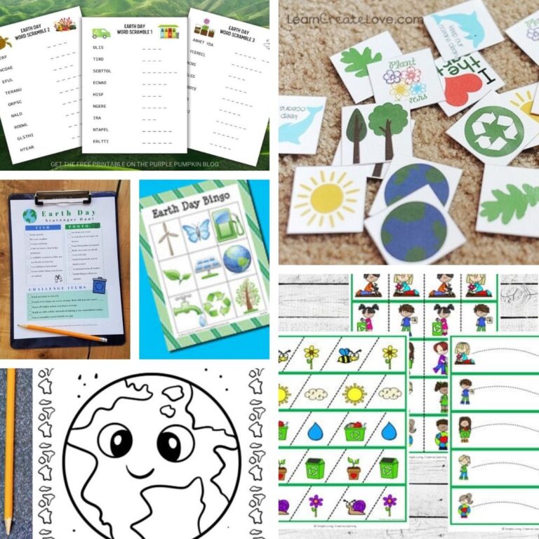 Free Earth Day Printables - Find a Free Printable
