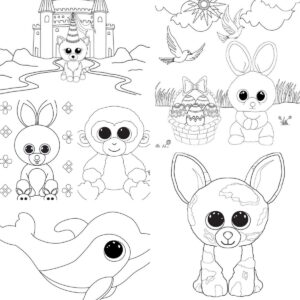 Free Printable Beanie Boo Coloring Pages - Find a Free Printable