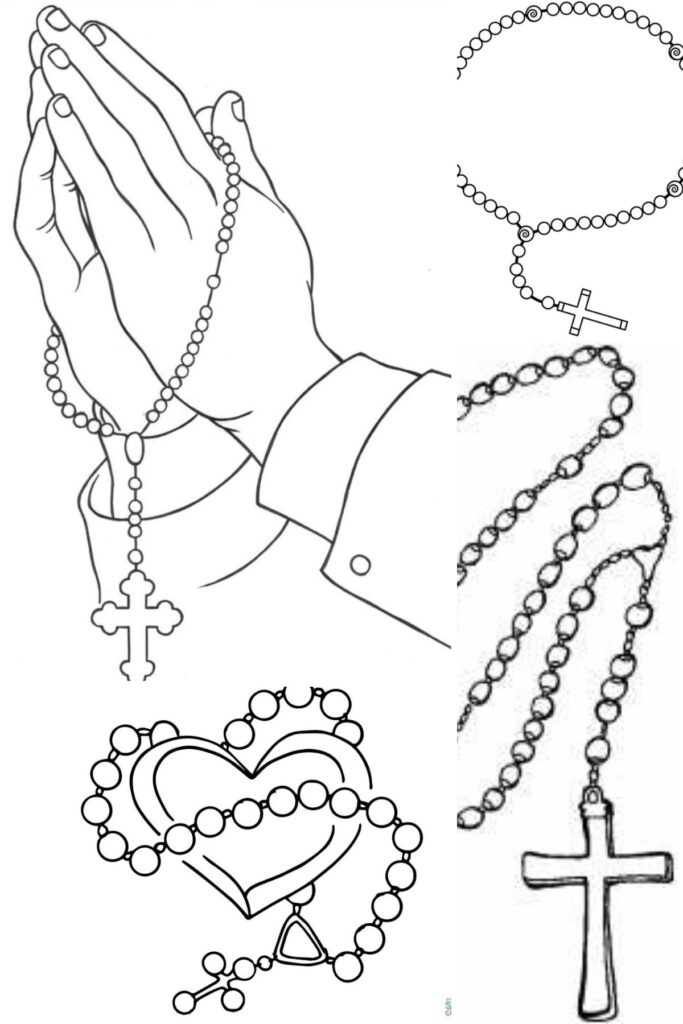 free printable rosary sheets