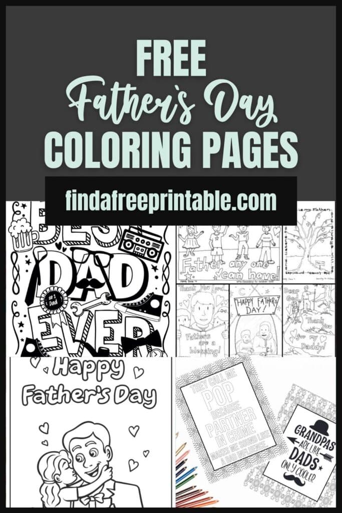 I love you dad Coloring pages pin