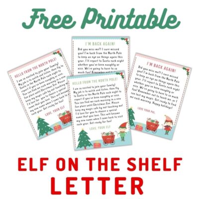 Free Elf on the Shelf Printables - Find a Free Printable
