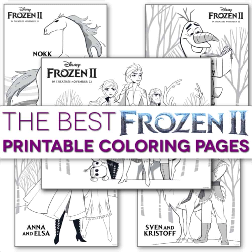 Free Frozen Coloring Pages Printables - Find a Free Printable