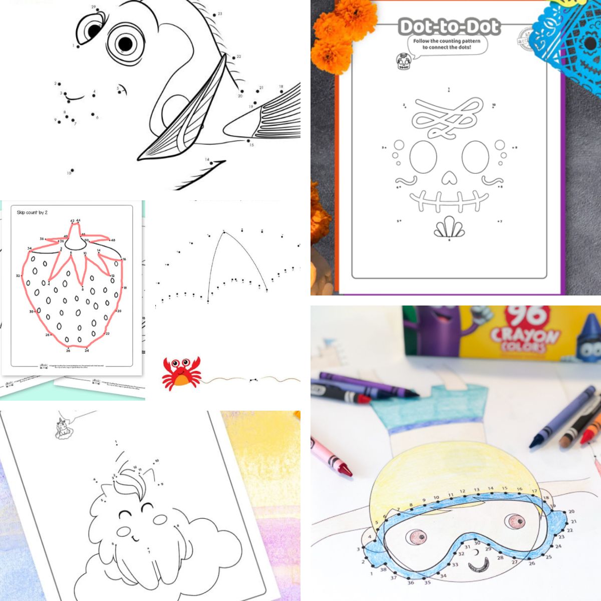 Free Dot to Dot Printables - Find a Free Printable