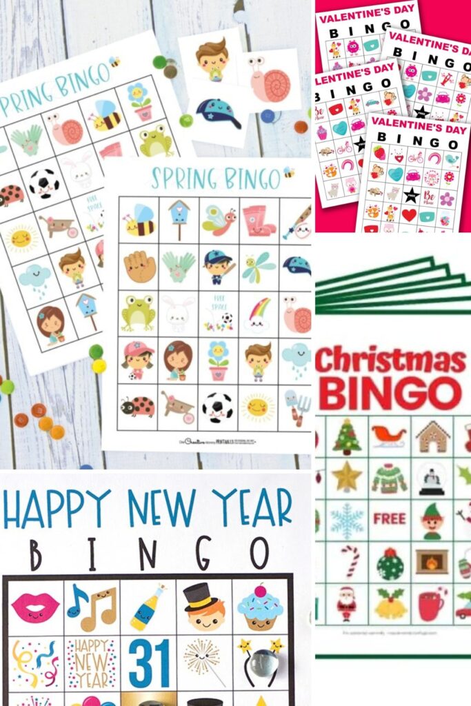 Free Different Fun Printable Bingo Cards
