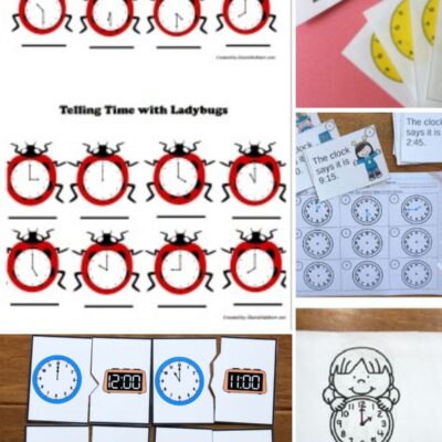 Free Telling Time Sheets