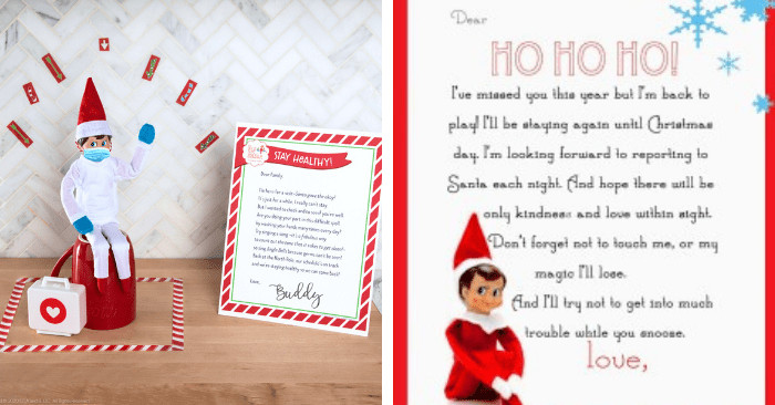 letters for elf on the shelf tradition
